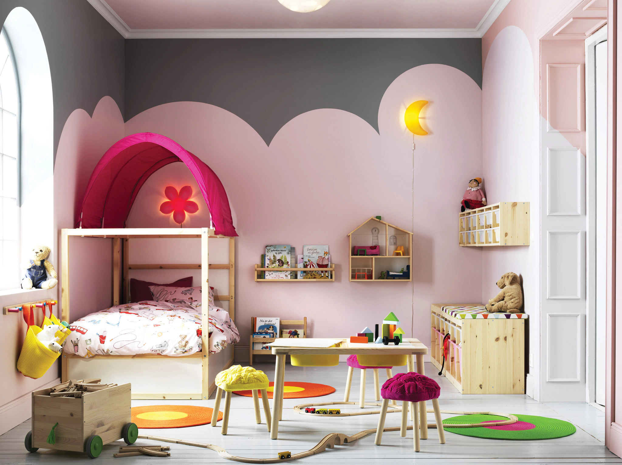 IKEA в интерьерах детских комнат (59 фото)